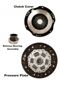 Jenson Healey Clutch 1x Clutch Release Bearing Assembly 1x Clutch Plate 1x Clutch Cover