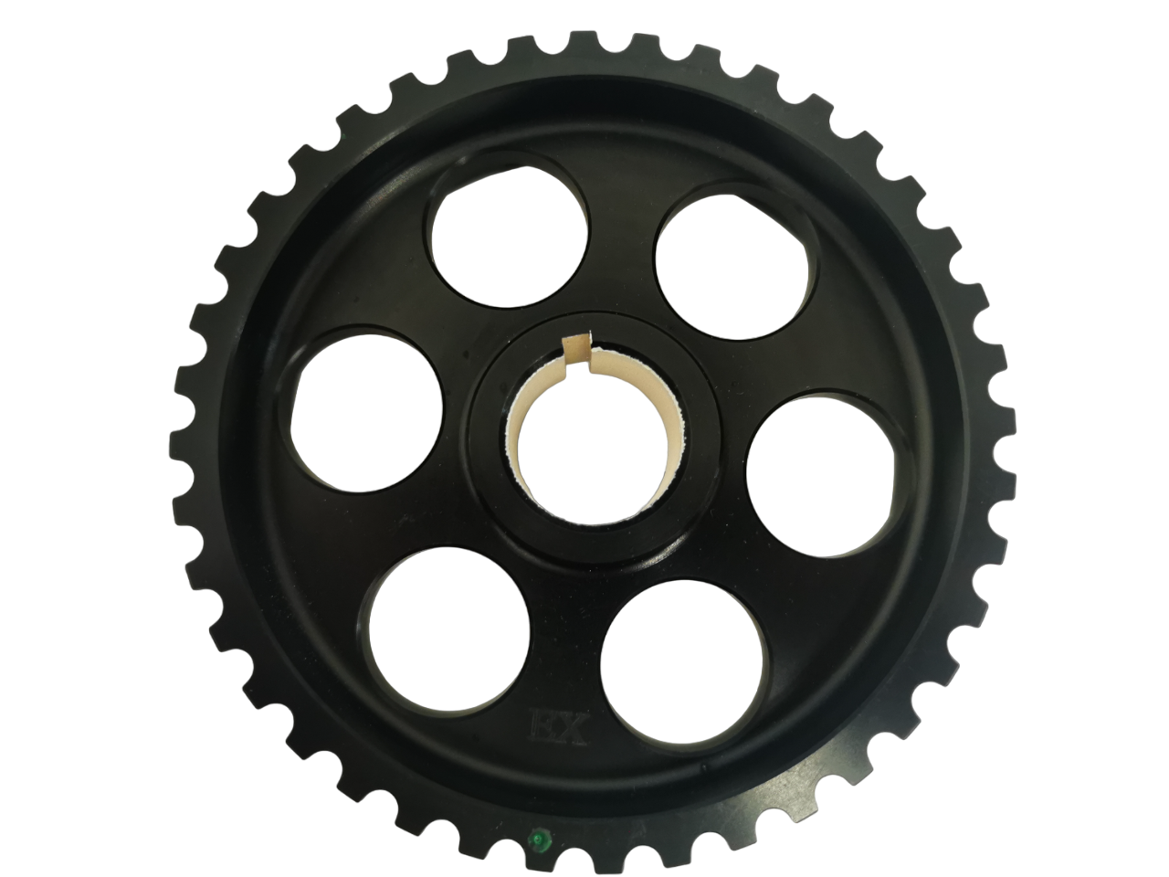 Round Tooth Cam Pulley - Green Dot - HTD - New