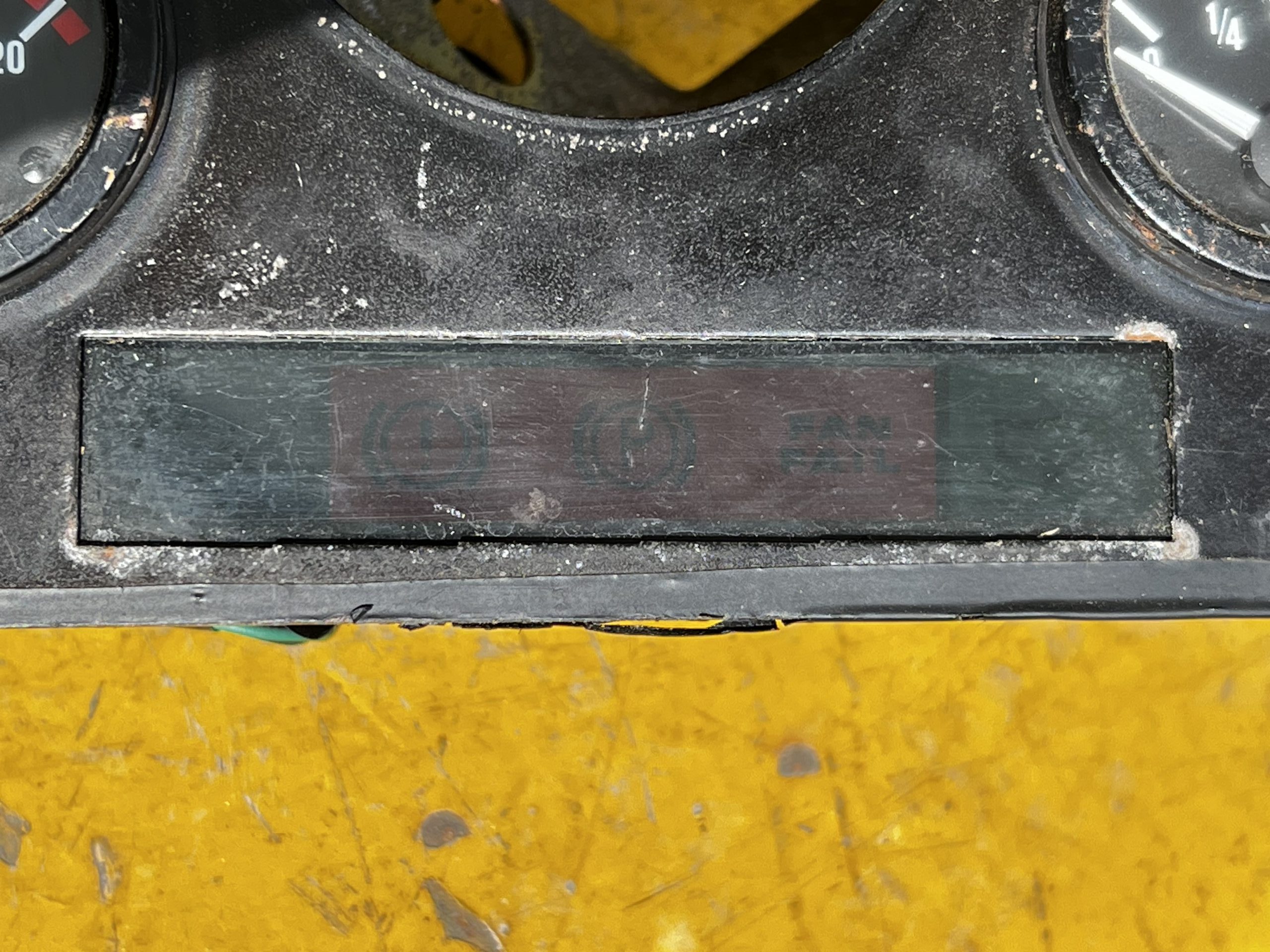 Lotus Excel Warning Lamp Bezel Post 1985 – Used